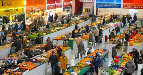 Marché Couvert à Villefranche
