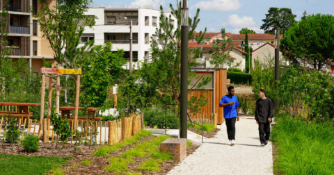 Deux amis traversent le par Simone Veil
