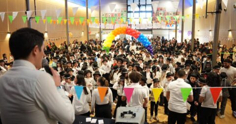 Photo d'enfant lors la boum des 10 ans