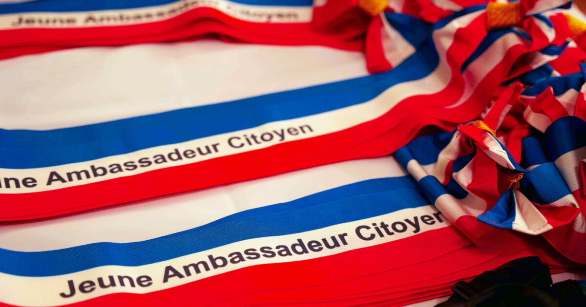 Bannière jeune ambassadeur citoyen
