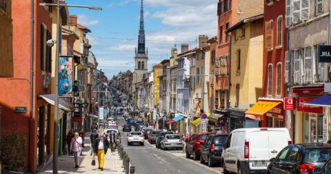 Rue nationale Villefranche