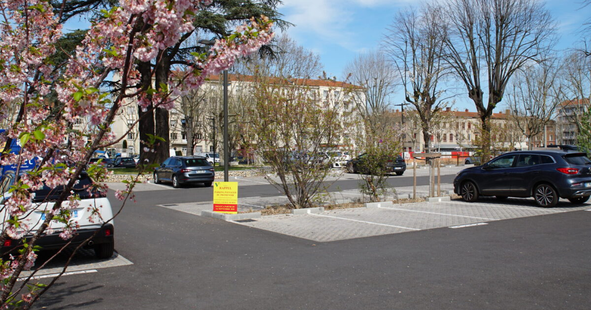 Stationnement sur le Parking clos de surface du Promenoir