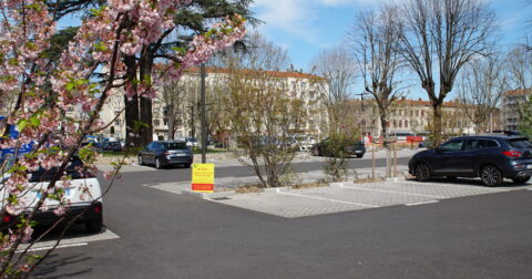 Stationnement sur le Parking clos de surface du Promenoir