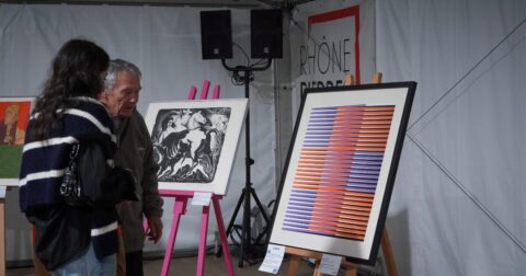 Exposition du Musée lors d'un match de foot du FCVB