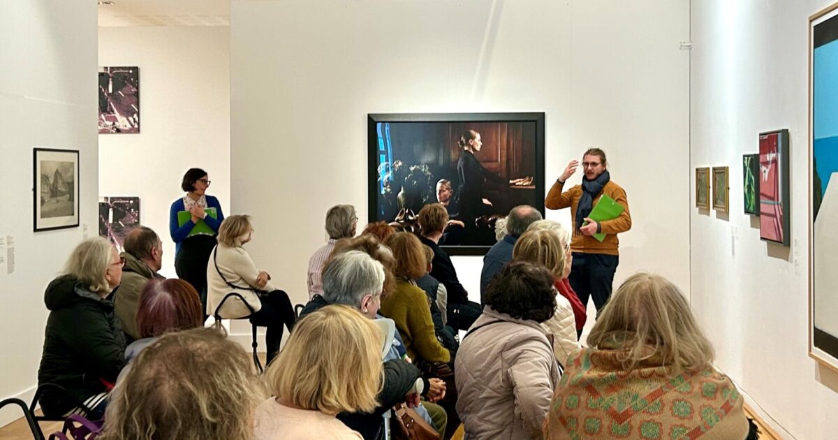 Photo d'illustration au Musée Paul-Dini. Les médiateurs font une visite dédiée aux usagers du centre communal d'action social.