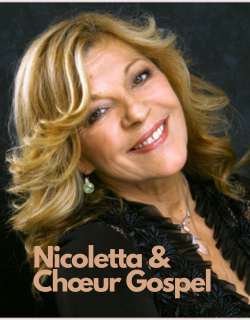 Affiche Nicoletta & Chœur Gospel